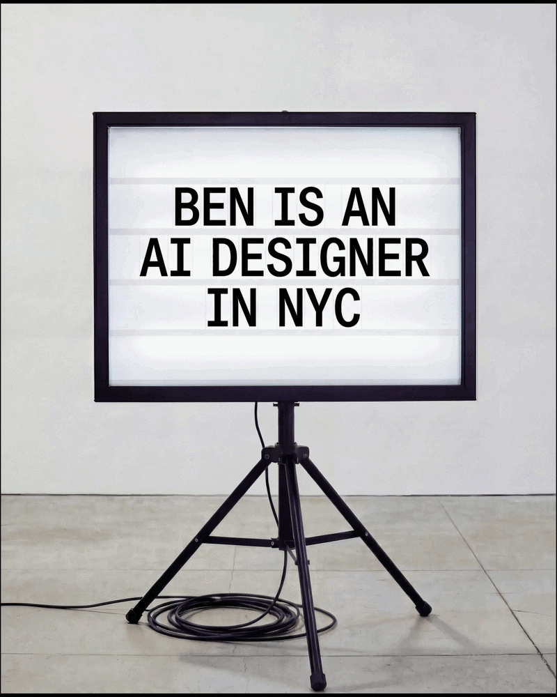 Ben Feole NYC AI AD